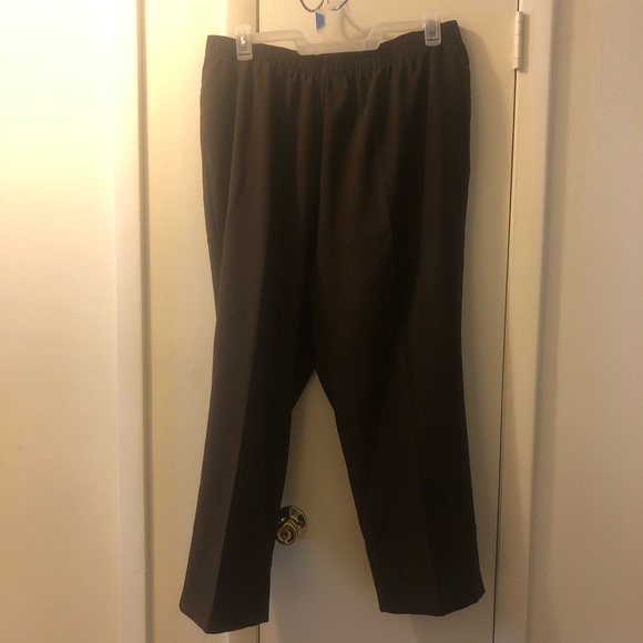 Woman’s brown Alia Women dress pants size 22w - Picture 1 of 6